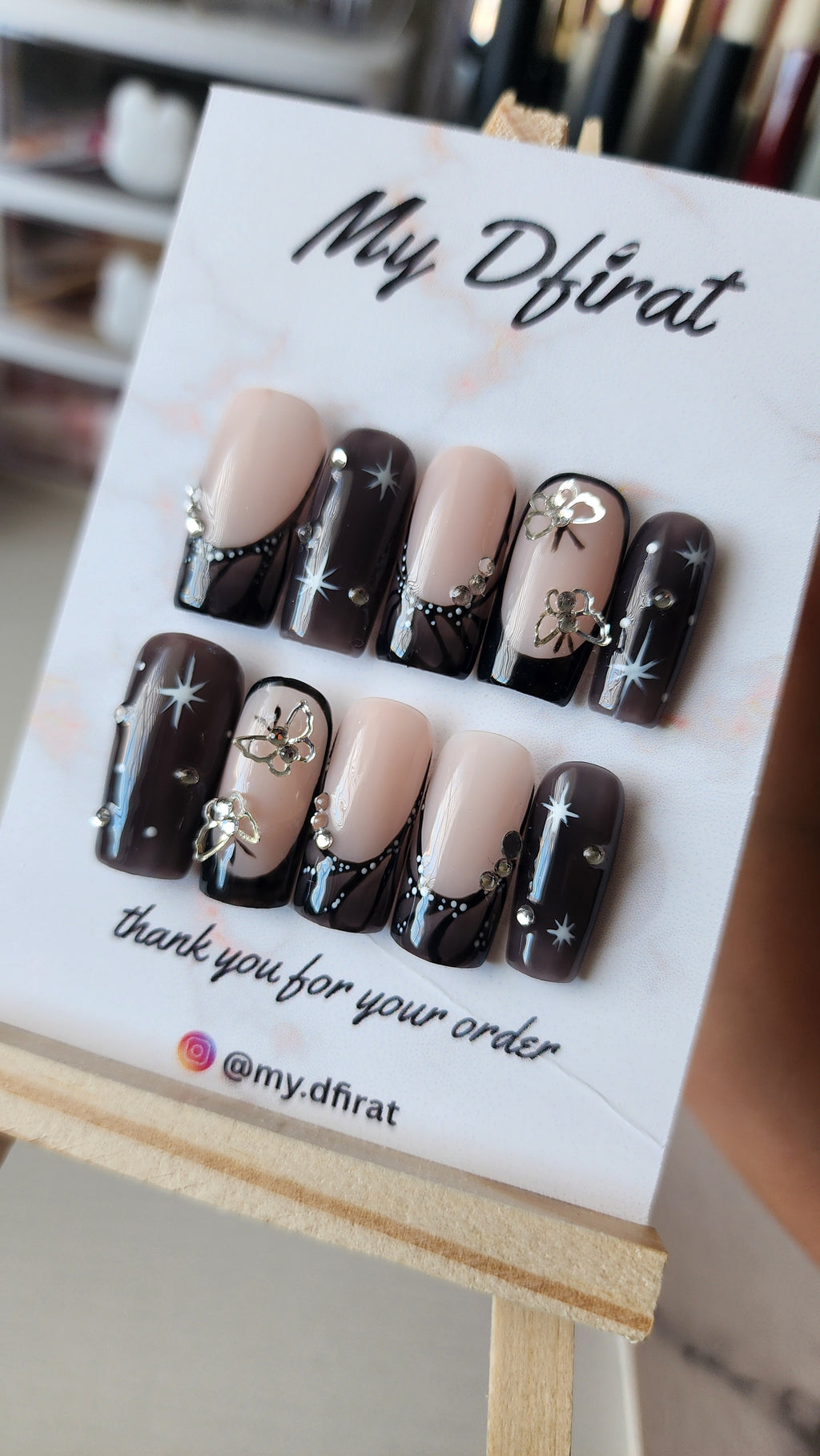 Midnight Glow – Luxe Press-On